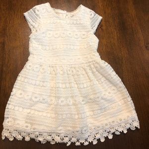 Guess white lace dress